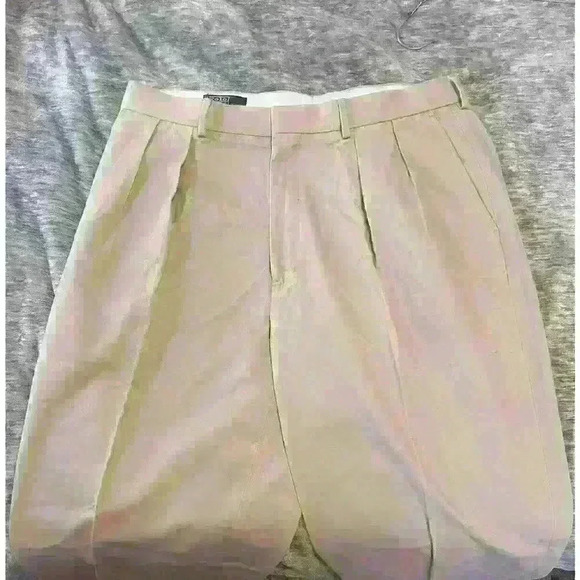 Polo Ralph Lauren - Men’s Khaki Pants Cuffed 38/34 - Picture 1 of 8